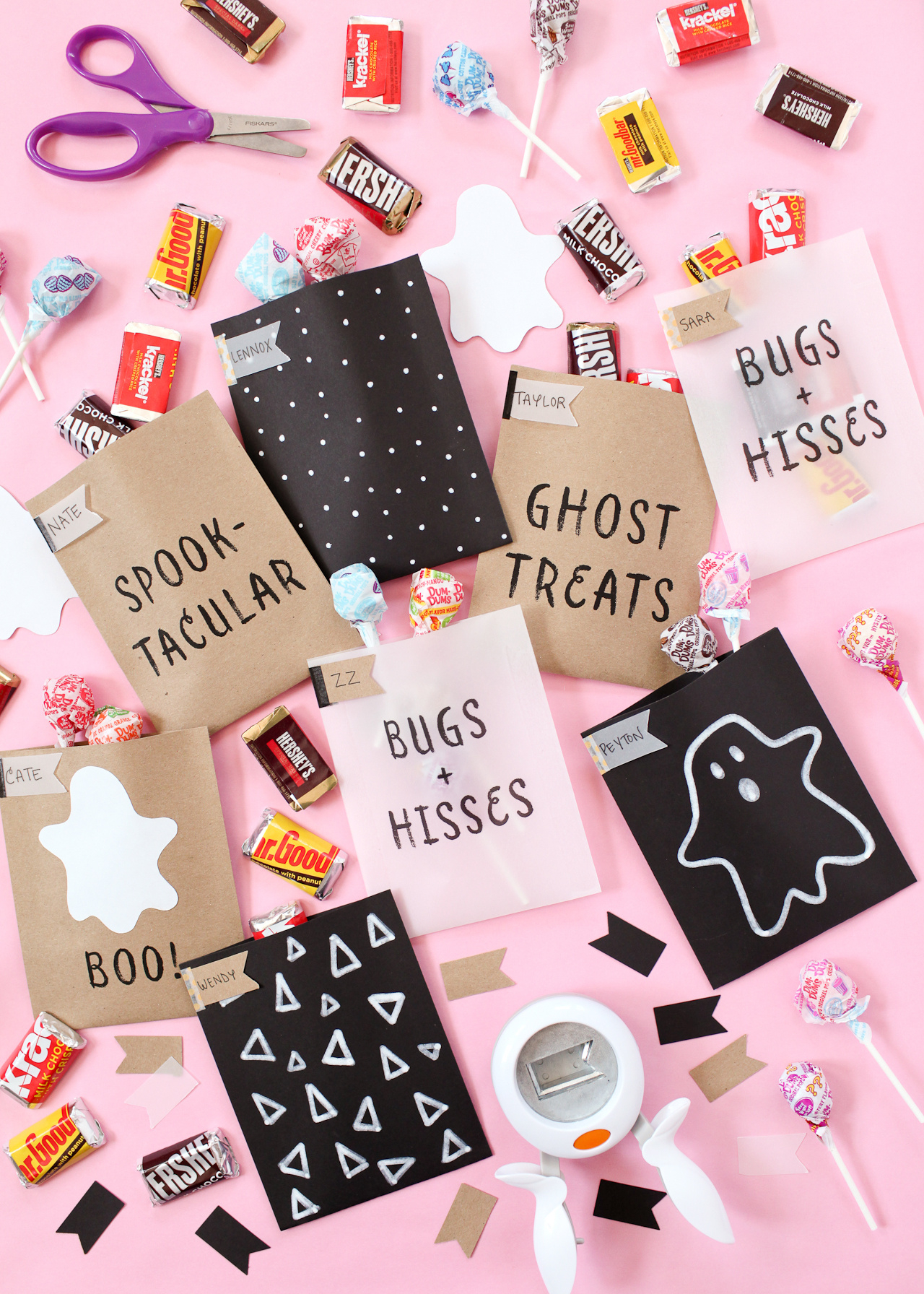 Printable Halloween Treat Bags in Printable Halloween Loot Bags