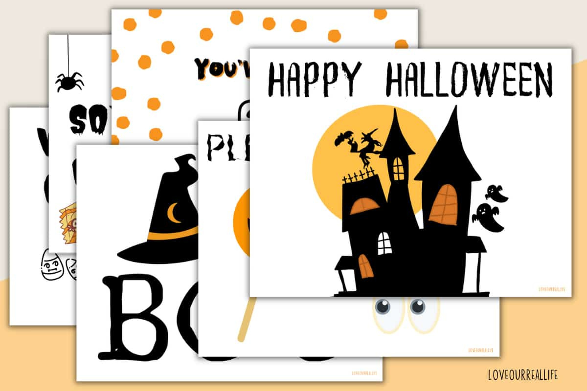 Printable Happy Halloween Sign - 19+ Free Printables ⋆ Love Our inside Happy Halloween Sign Printable