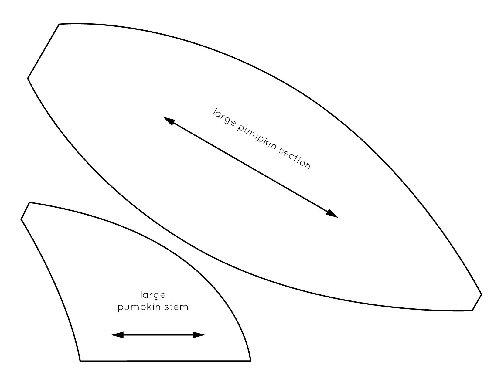 Printable Stuffed Pumpkin Pattern - Printable Party Favors within Printable Stuffed Pumpkin Pattern
