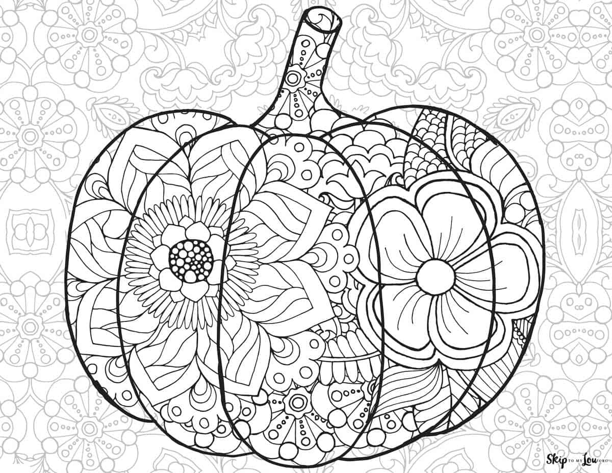 Pumpkin Coloring Pages | Skip To My Lou with regard to Free Coloring Pages Pumpkins Printable