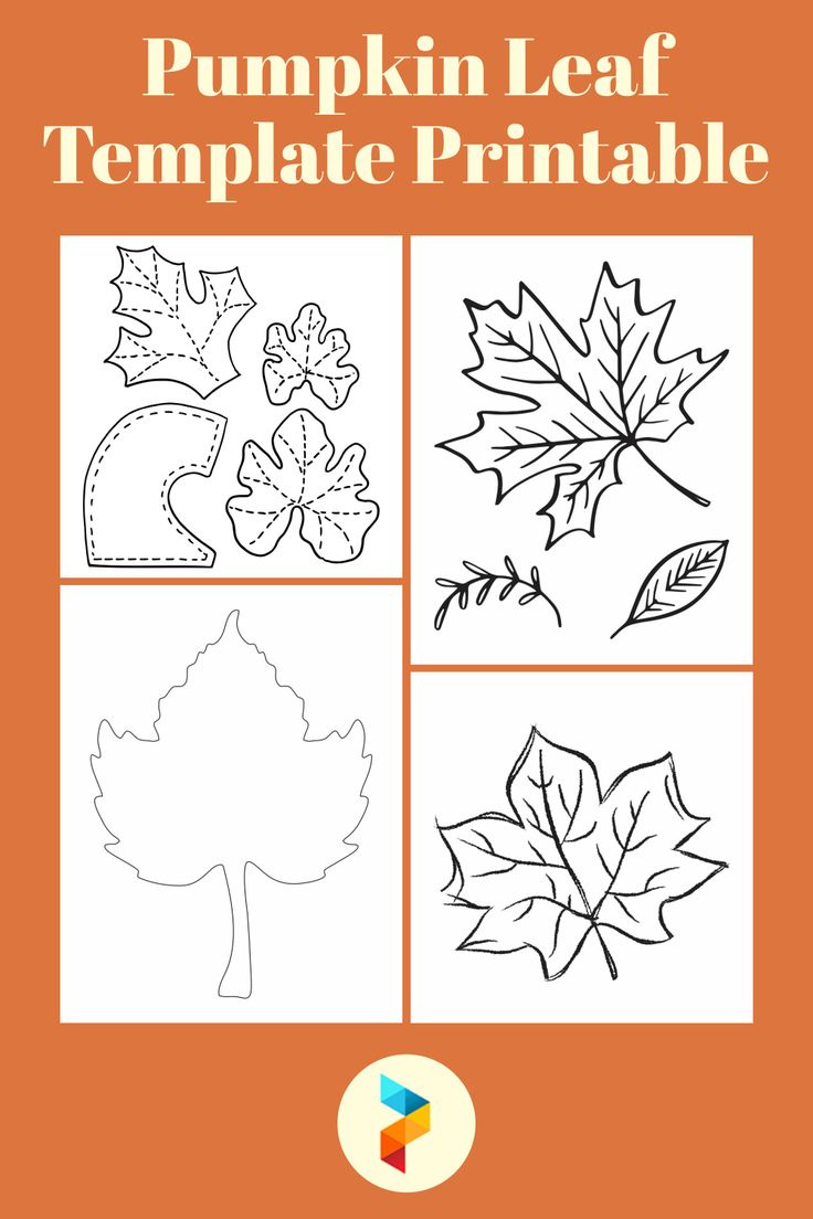 Pumpkin Leaf Template - 15 Free Pdf Printables | Printablee with Printable Pumpkin Leaf Template