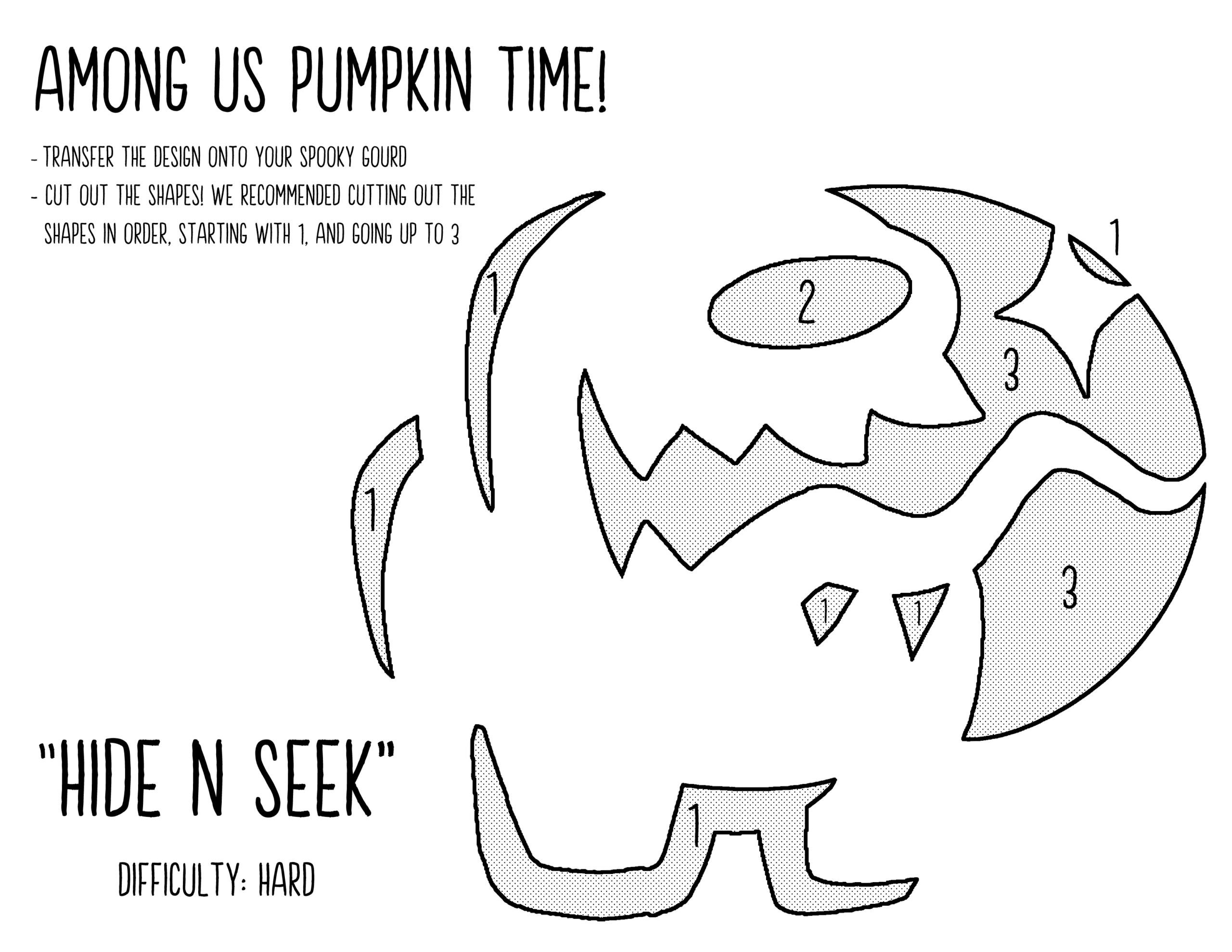 Pumpkin Time Is Among Us | Innersloth - Creators Of Among Us And pertaining to Among Us Pumpkin Stencil Printable