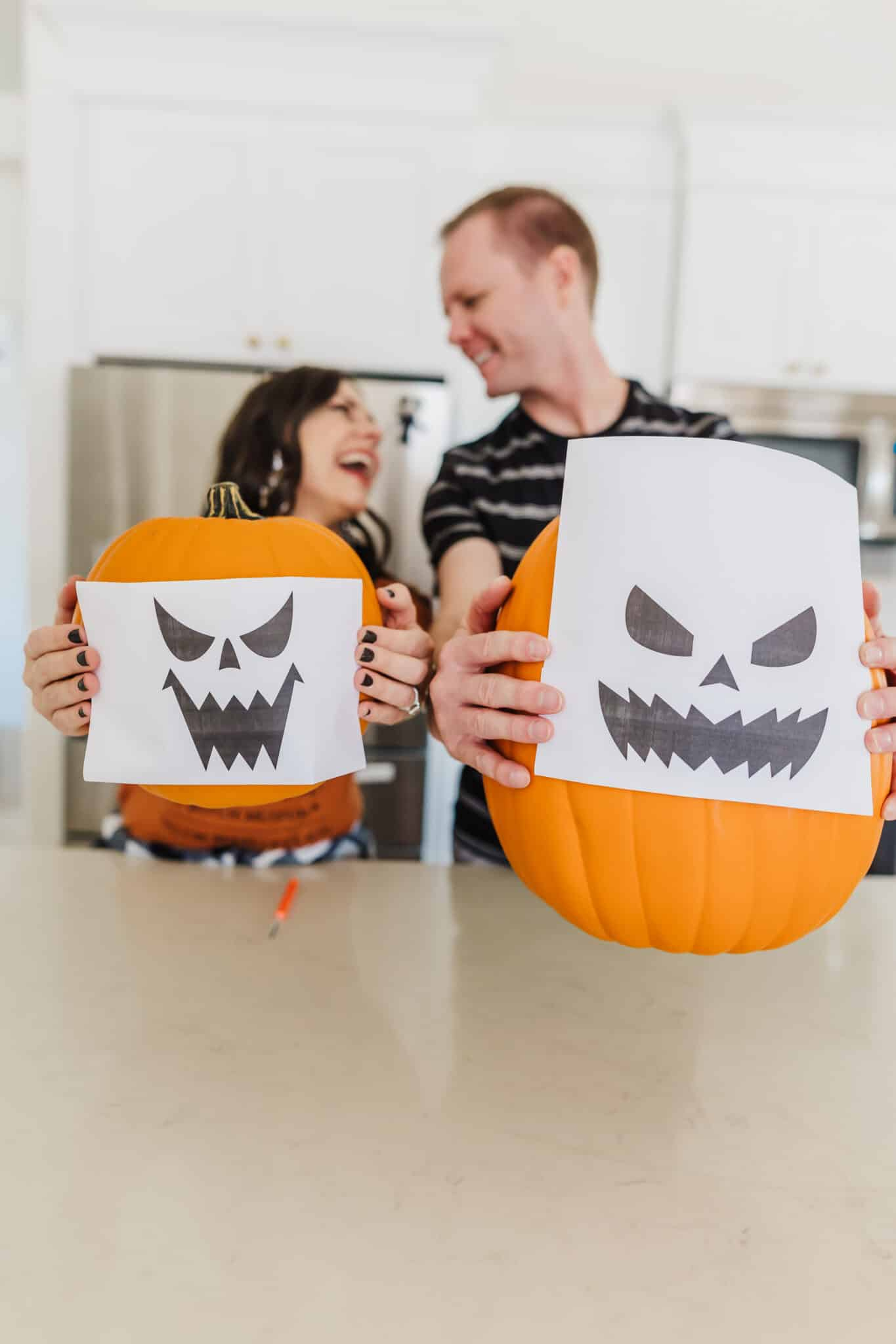 Scary Pumpkin Stencils: Free Printable! - Friday We&amp;#039;Re In Love with Pumpkin Painting Stencils Printable