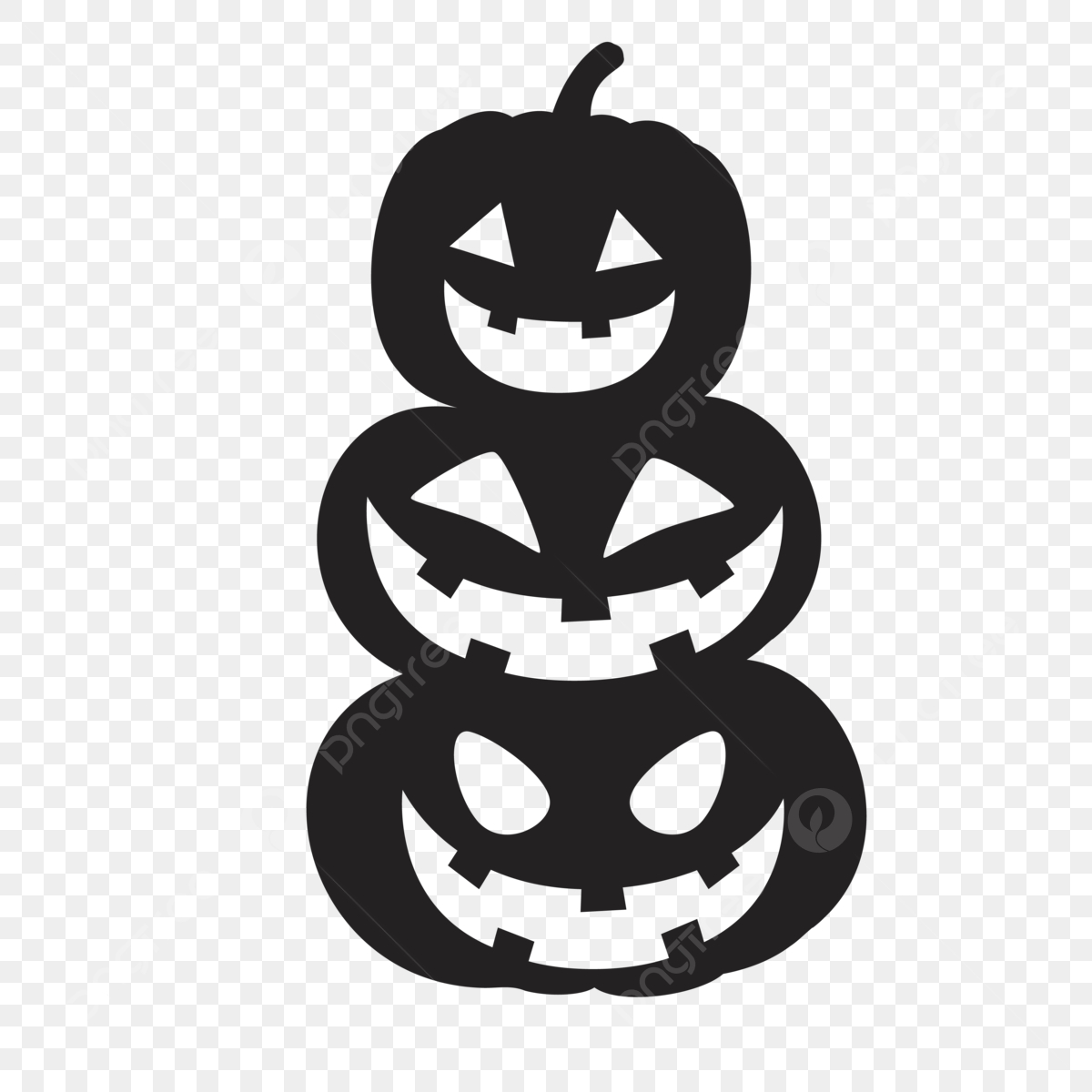 Silhouette Halloween Clipart Images | Free Download | Png regarding Free Printable Halloween Clipart Black And White