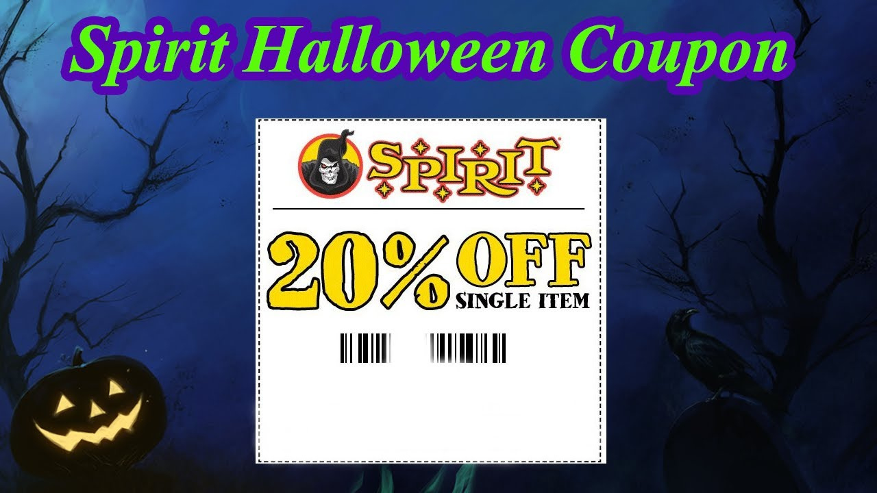 Spirit Halloween Coupon with [%Spirit Halloween Printable Coupons 20% Off|Spirit Halloween Printable Coupons 20% Off%]