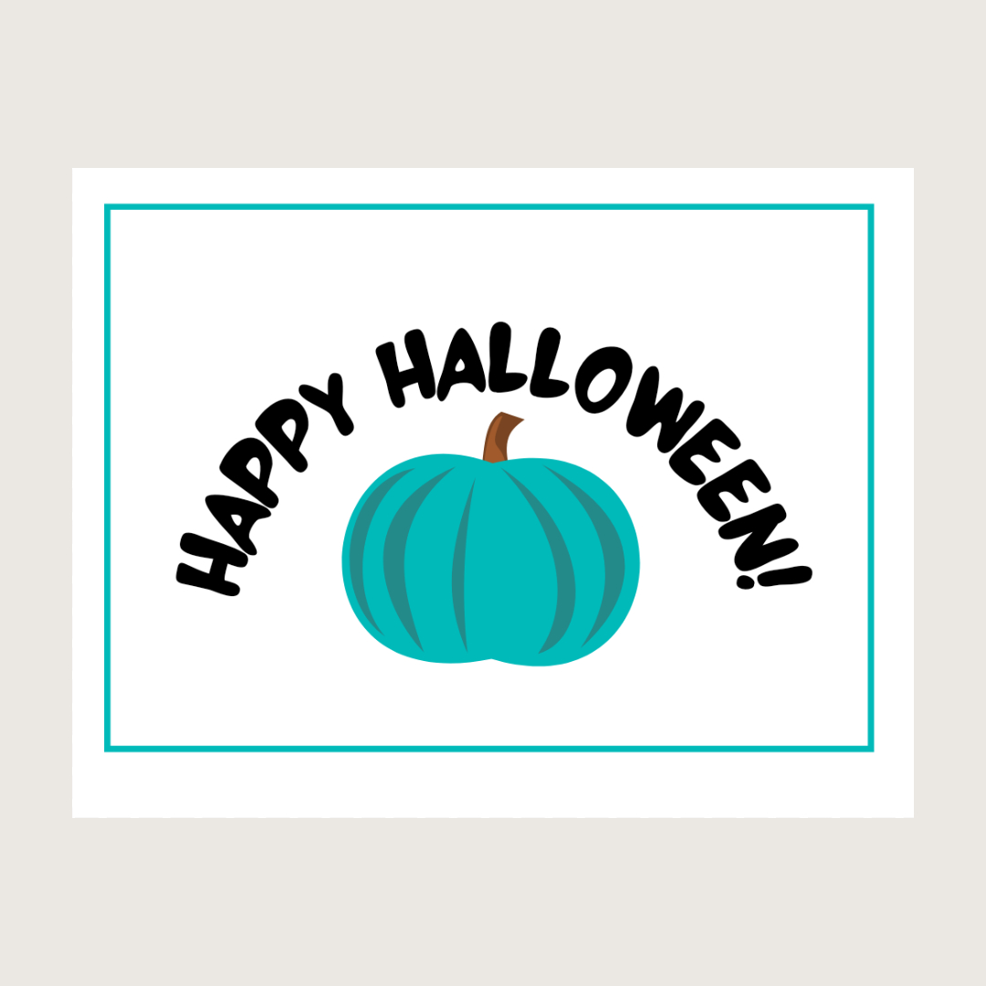 Teal Pumpkin Project Halloween Sign &amp;amp; Printables For Kids W/ Food inside Teal Pumpkin Project Printable