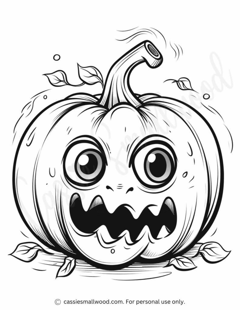 The Best Pumpkin Coloring Pages (Free Printable) - Cassie Smallwood intended for Free Printable Coloring Pictures Of Pumpkins