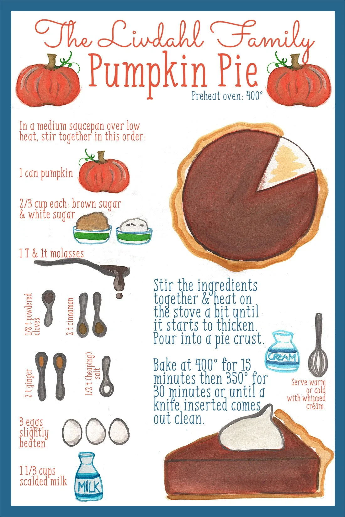 The Best Pumpkin Pie | Enjoy Now - Try Our Pumpkin Pie — Wild throughout Pumpkin Pie Recipe Printable