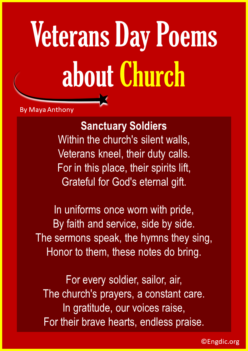 10 Best Veterans Day Poems About Church - Engdic throughout Inspirational Veterans Day Poems