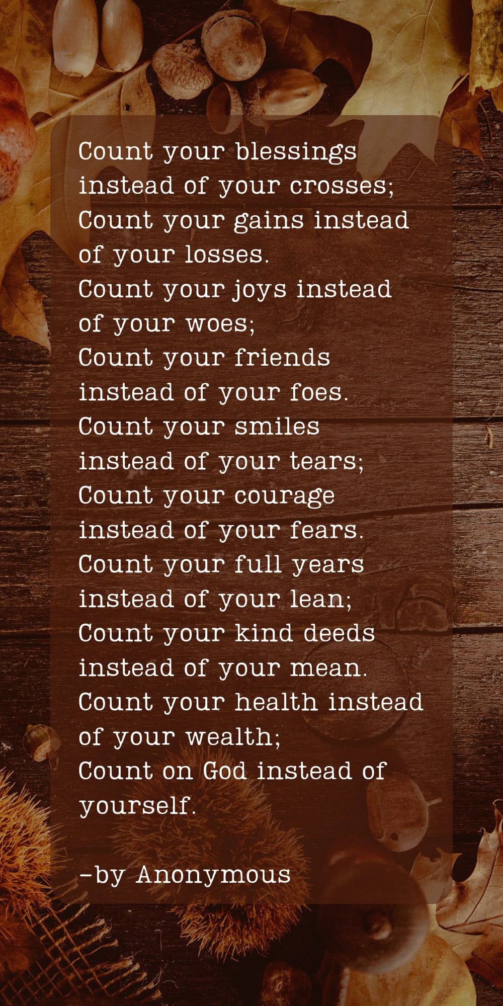 15 Christian Thanksgiving Day Poems And Prayers - Chasing Vibrance within Inspirational Poems For Thanksgiving