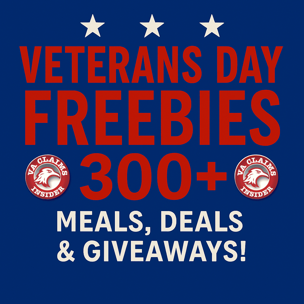 2025 Veterans Day Freebies — 300+ Military Deals You Don&amp;#039;T Want To intended for Veterans Day 2025 Freebies Near Me Printable
