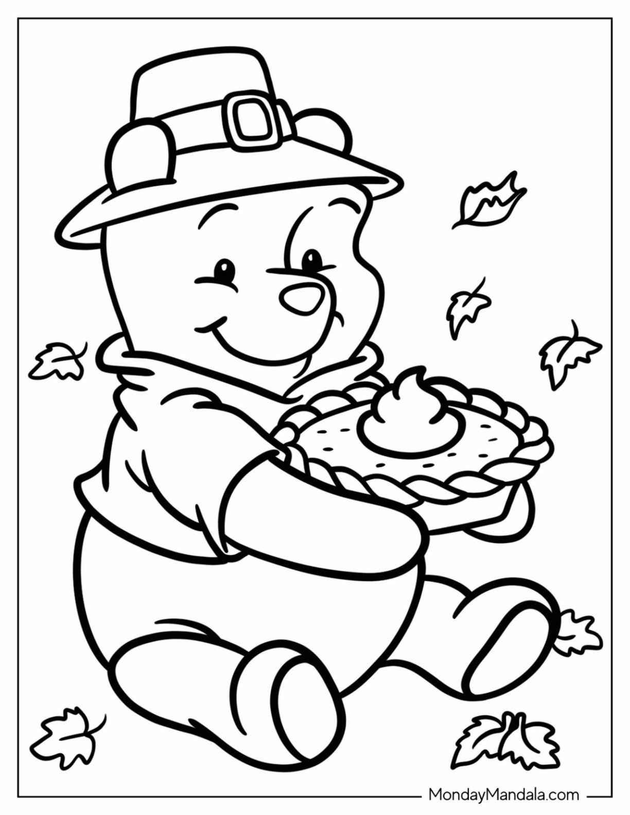 28 Disney Thanksgiving Coloring Pages (Free Printables) inside Disney Printable Thanksgiving Coloring Pages