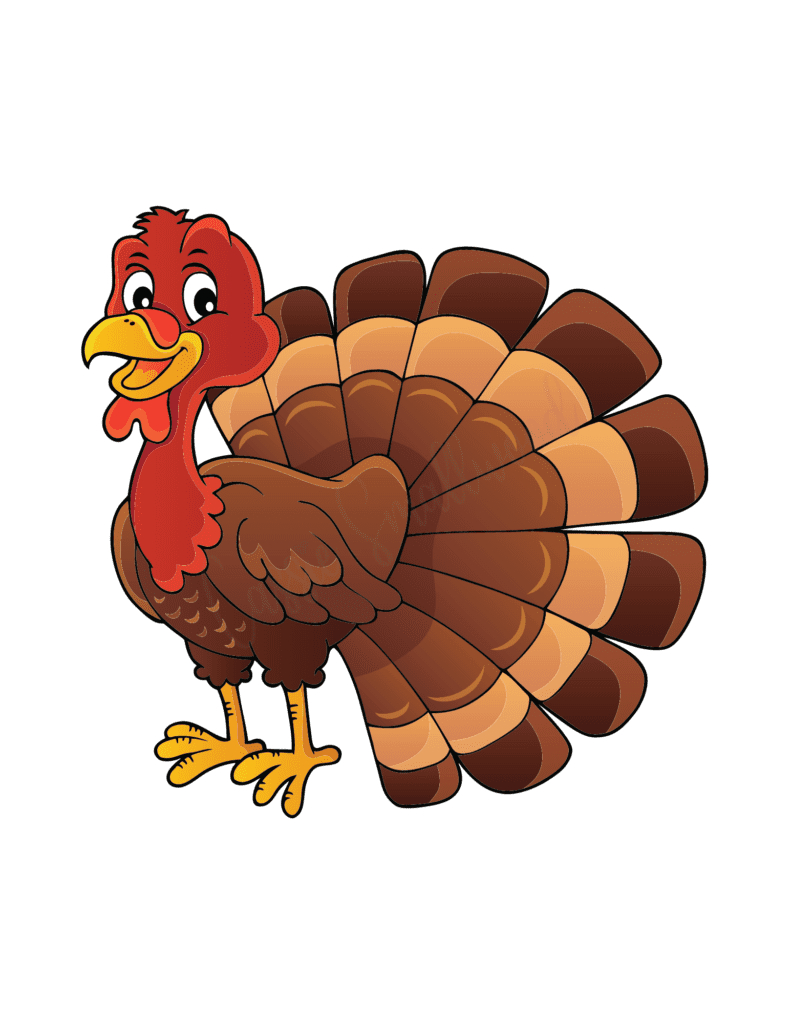 31 Cutest Turkey Templates - Cassie Smallwood regarding Free Printable Turkey Pictures