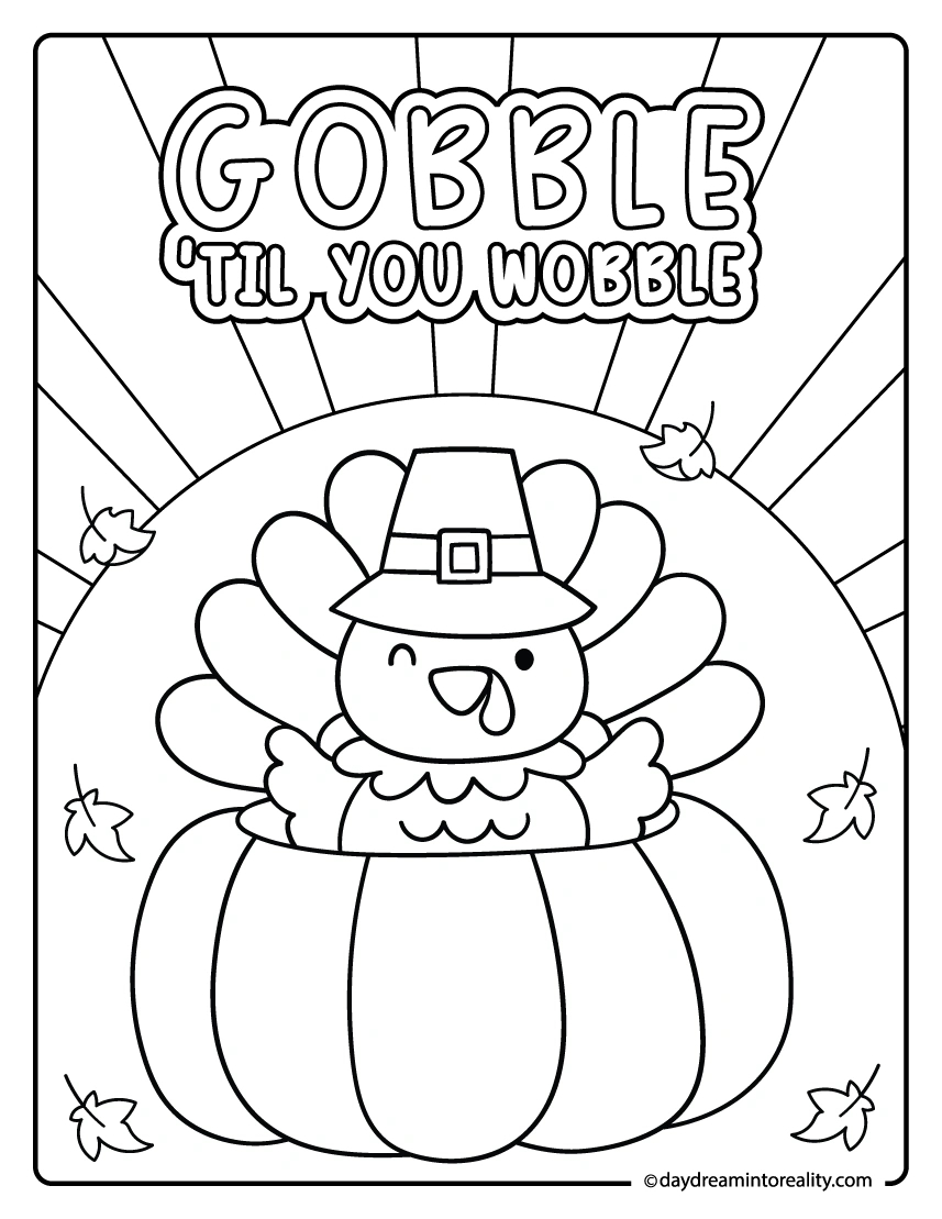31+ Thanksgiving Coloring Pages | Free Pdf Printables ~ Daydream intended for Thanksgiving Worksheets Coloring