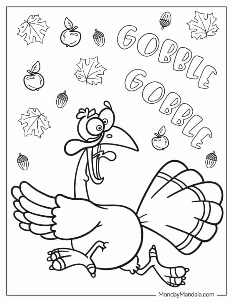 67 Thanksgiving Coloring Pages (Free Pdf Printables) pertaining to Thanksgiving Free Printables Coloring Pages