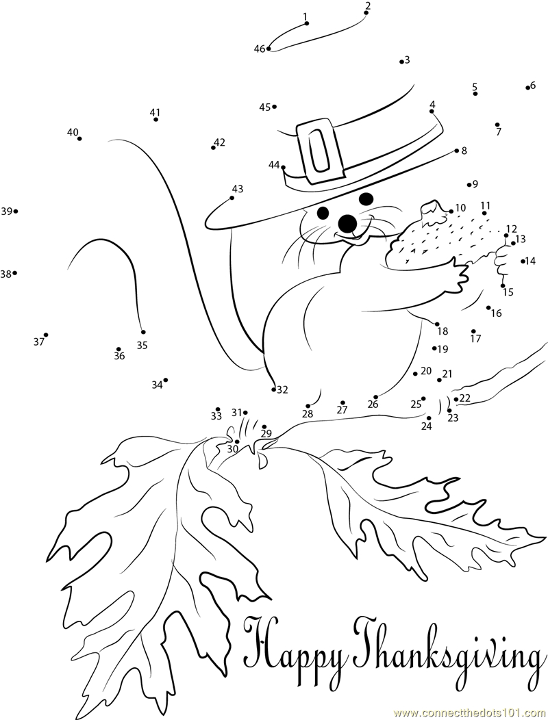 Beautiful Thanksgiving Day Dot To Dot Printable Worksheet inside Thanksgiving Dot To Dot Printables