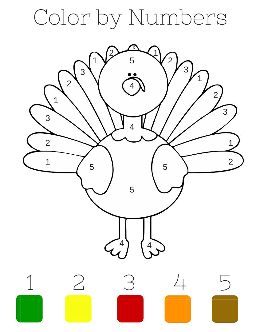 Colorletter Thanksgiving Preschool Worksheetsthe Keeper Of throughout Pre K Thanksgiving Activities Printable