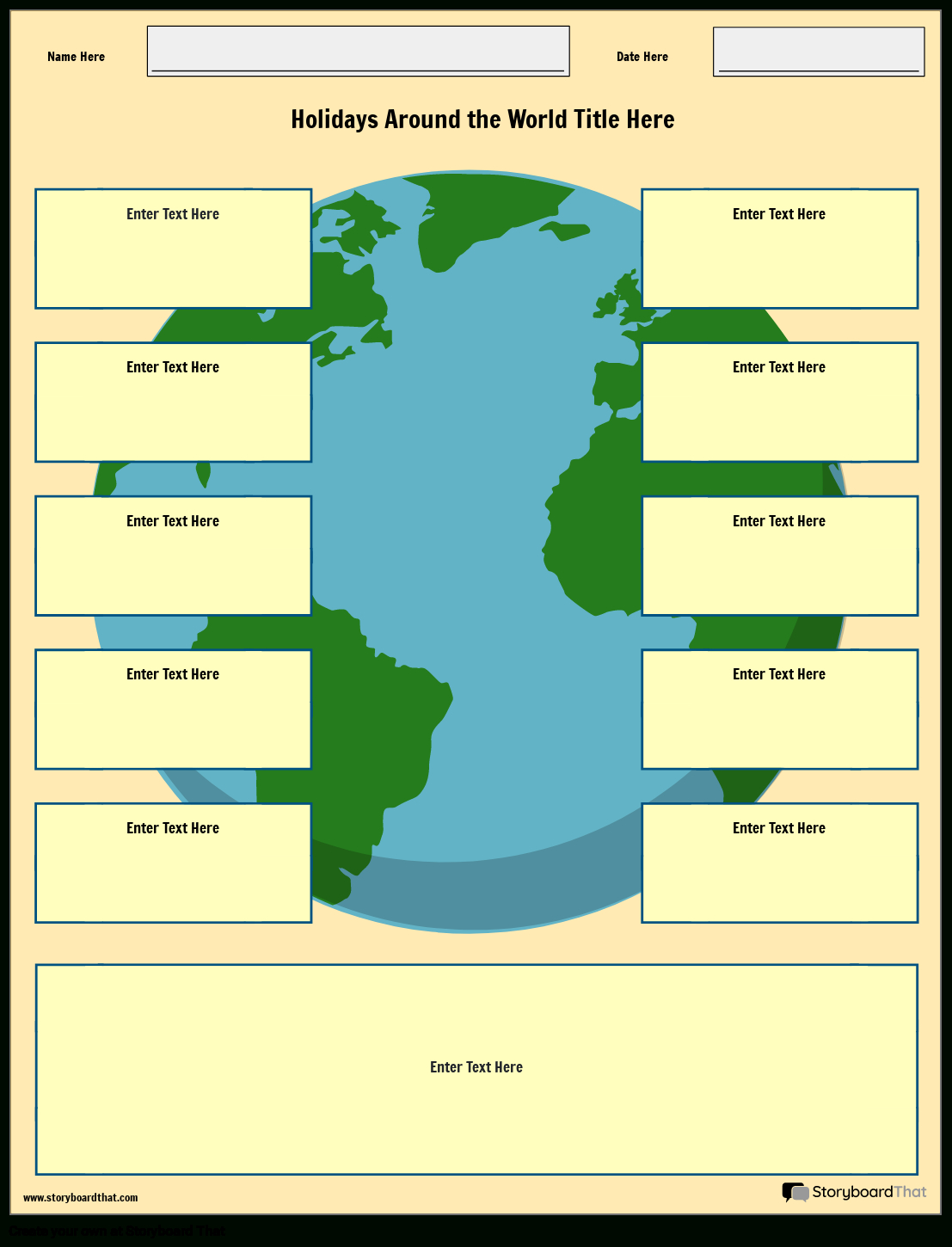 Create Holiday Worksheets With Storyboard That (2025) regarding Thanksgiving Around the World Worksheet