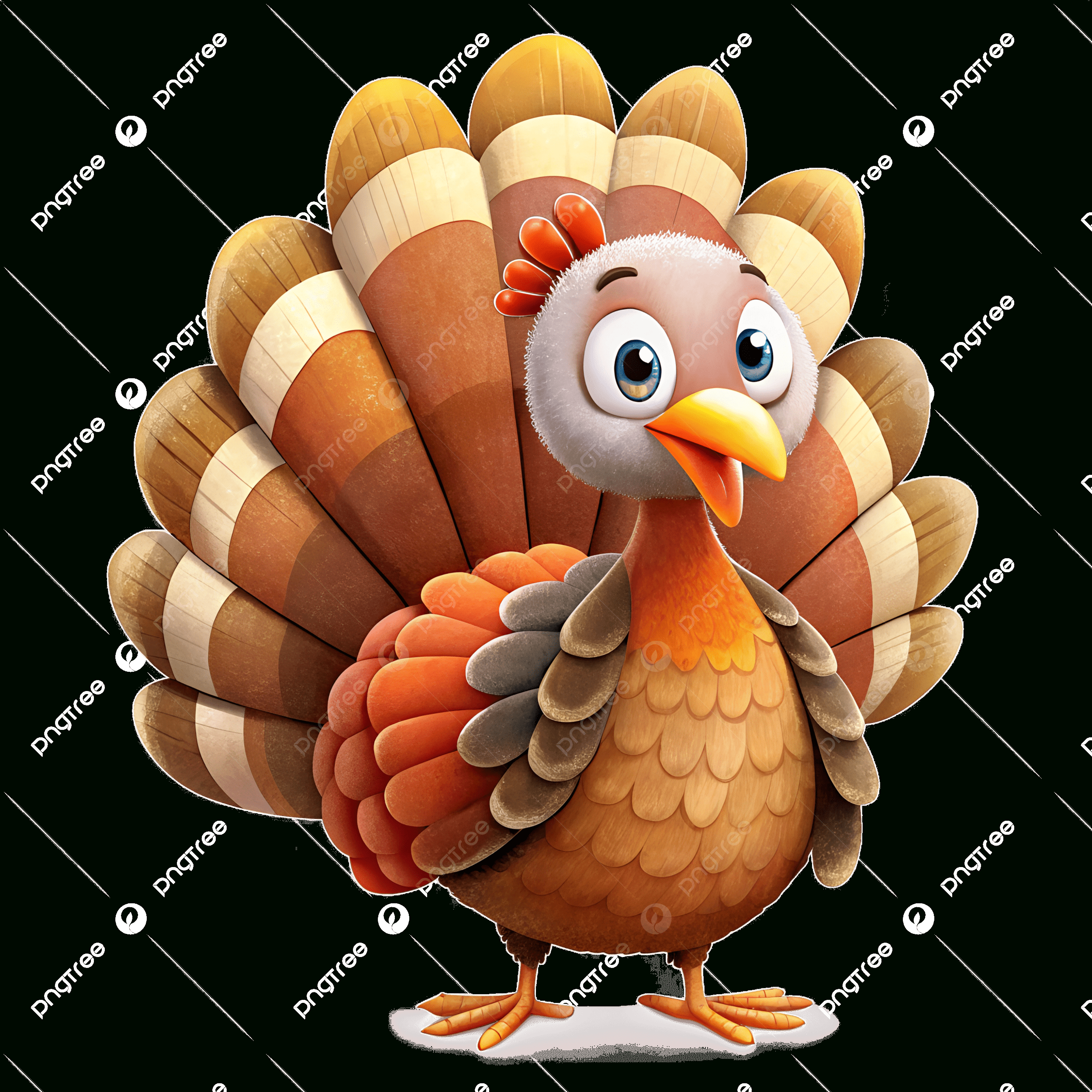 Cute Cartoon Turkey Clipart For Thanksgiving Designs, Thanksgiving throughout Free Printable Turkey Clipart