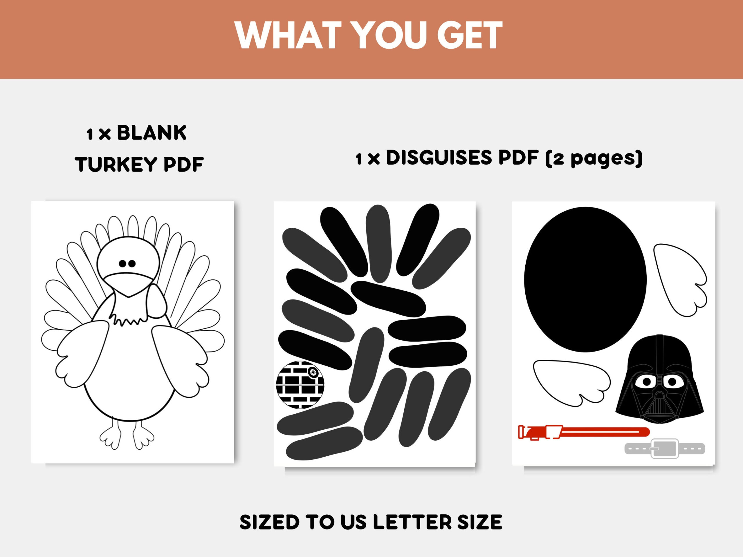 Darth Vader Turkey Disguise Template Printable | Disguise A Turkey with regard to Darth Vader Turkey Disguise Template Printable
