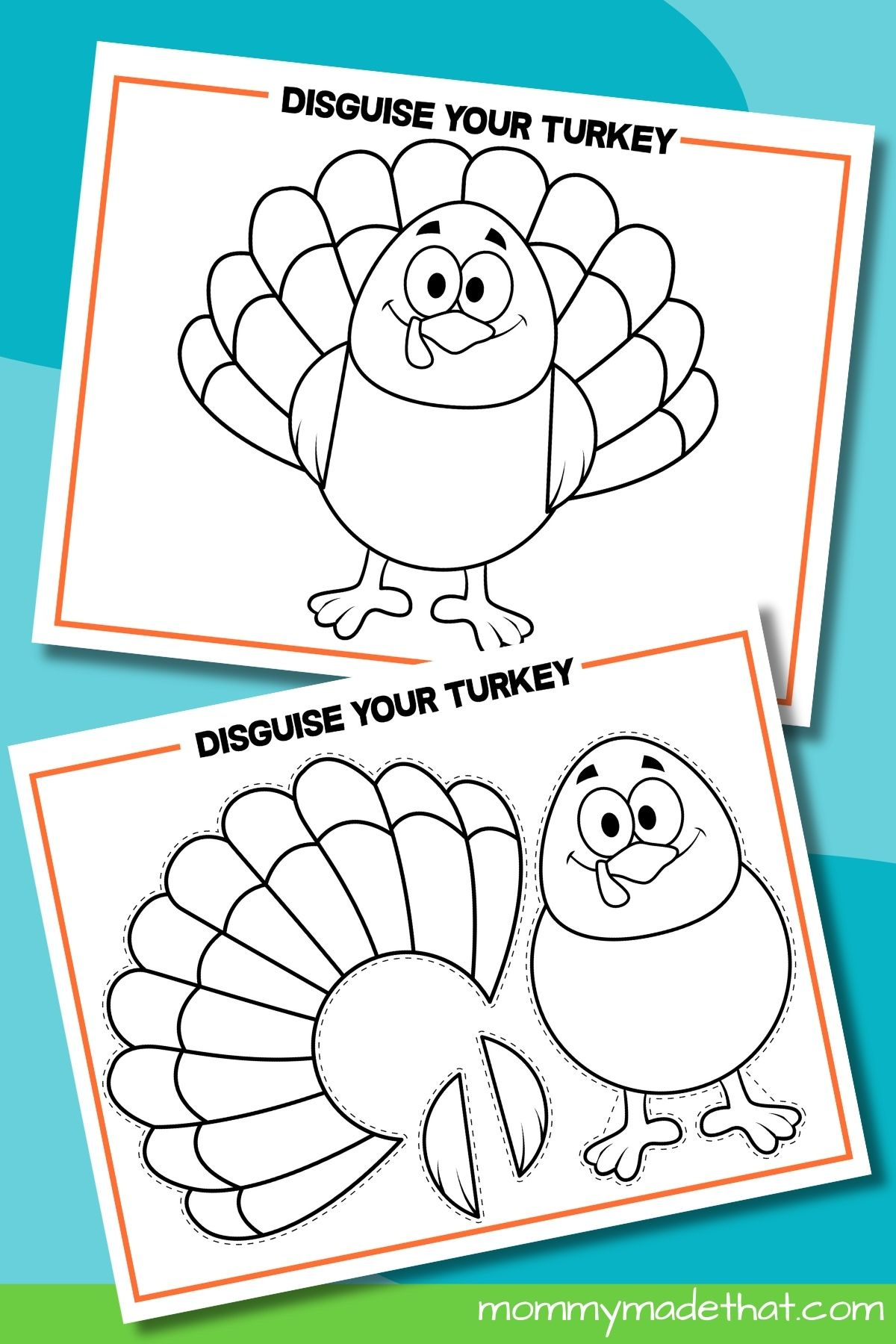 Disguise A Turkey Project (Free Printable Templates + Ideas) within Free Printable Blank Disguise a Turkey Template