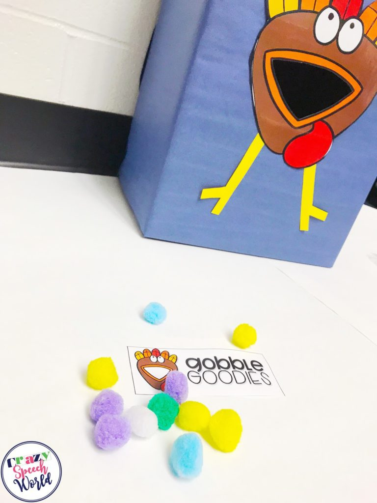 Feed The Turkey! Reinforcement Game - Crazy Speech World regarding Feed The Turkey Printable