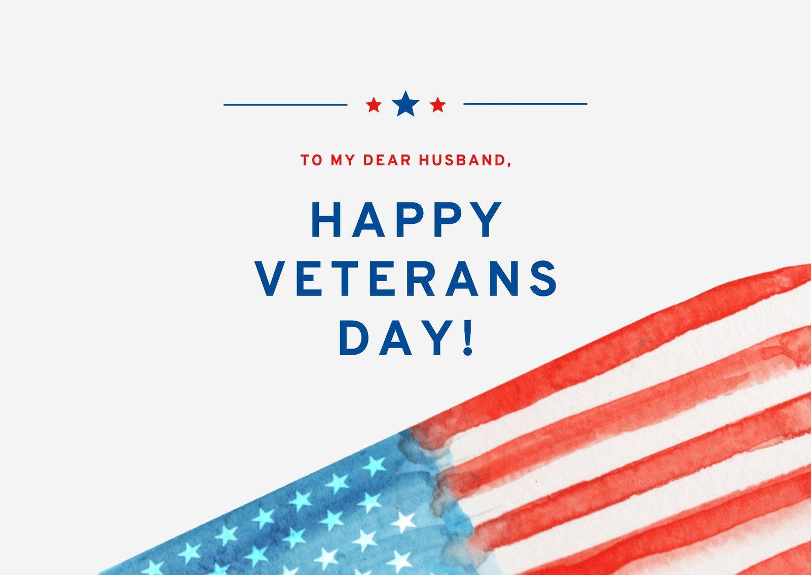 Free Custom Printable Veterans Day Card Templates | Canva inside Free Printable Veterans Day Signs