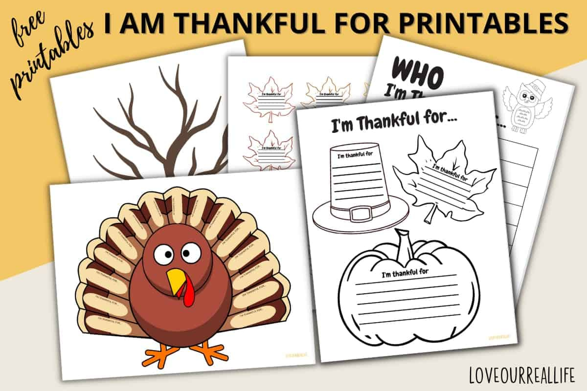 Free I&amp;#039;M Thankful For Printable And Worksheets For Kids ⋆ Love within Find Free Thanksgiving Printable For Preschoolers On I Am Thankful