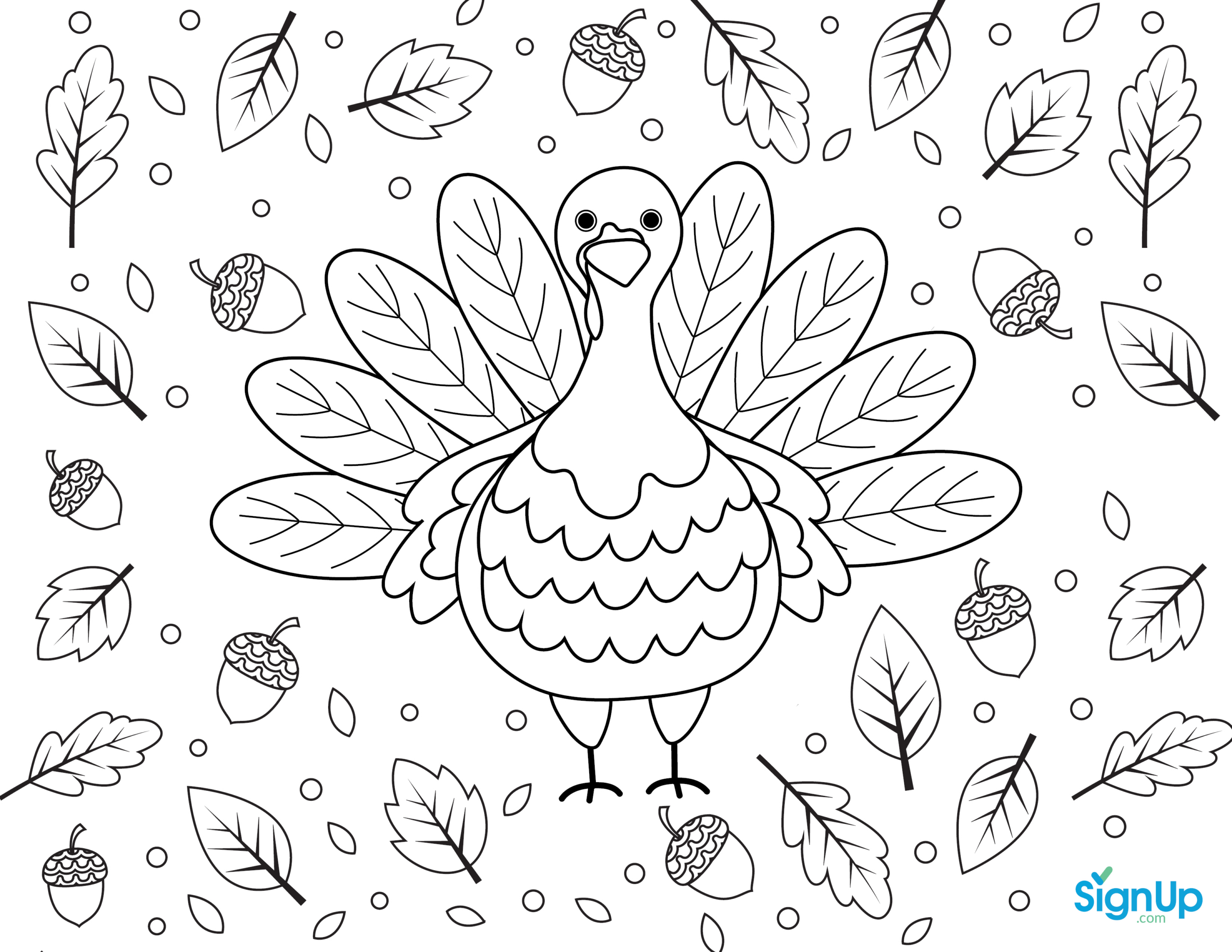 Free Printable: Day Of Thanks Coloring Place Mats | Signup with Thanksgiving Coloring Placemats Printables