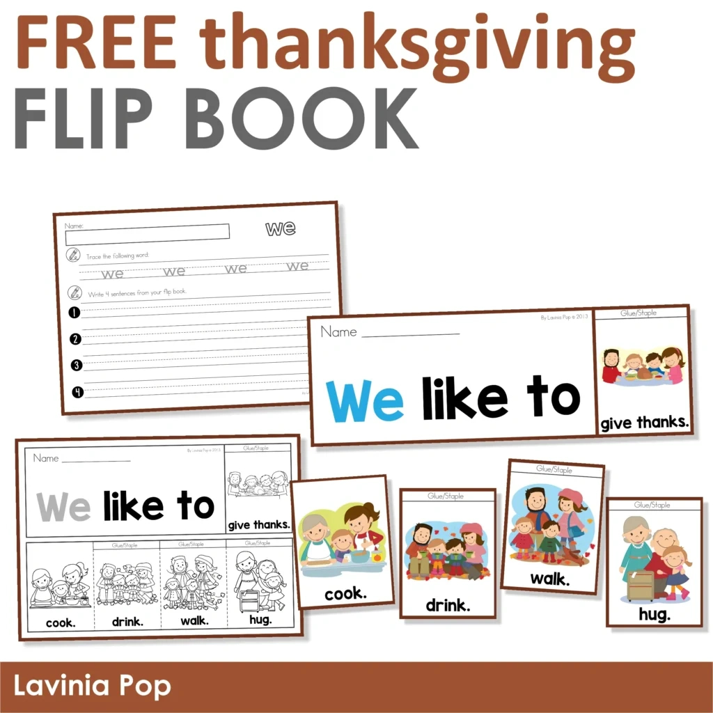 Free Printable Thanksgiving Reader with regard to Free Printable Thanksgiving Booklets