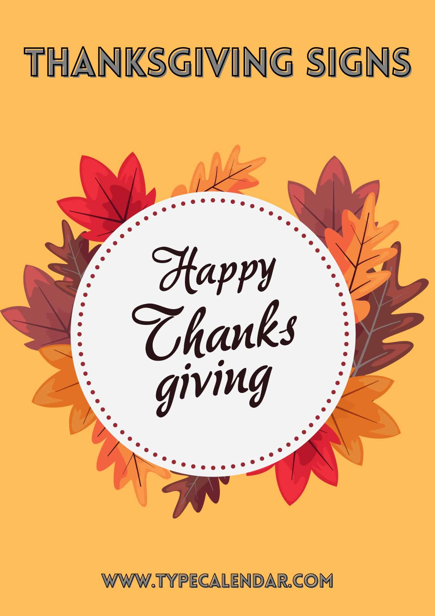 Free Printable Thanksgiving Sign Templates [Pdf, Word] Closed with Happy Thanksgiving Sign Printable