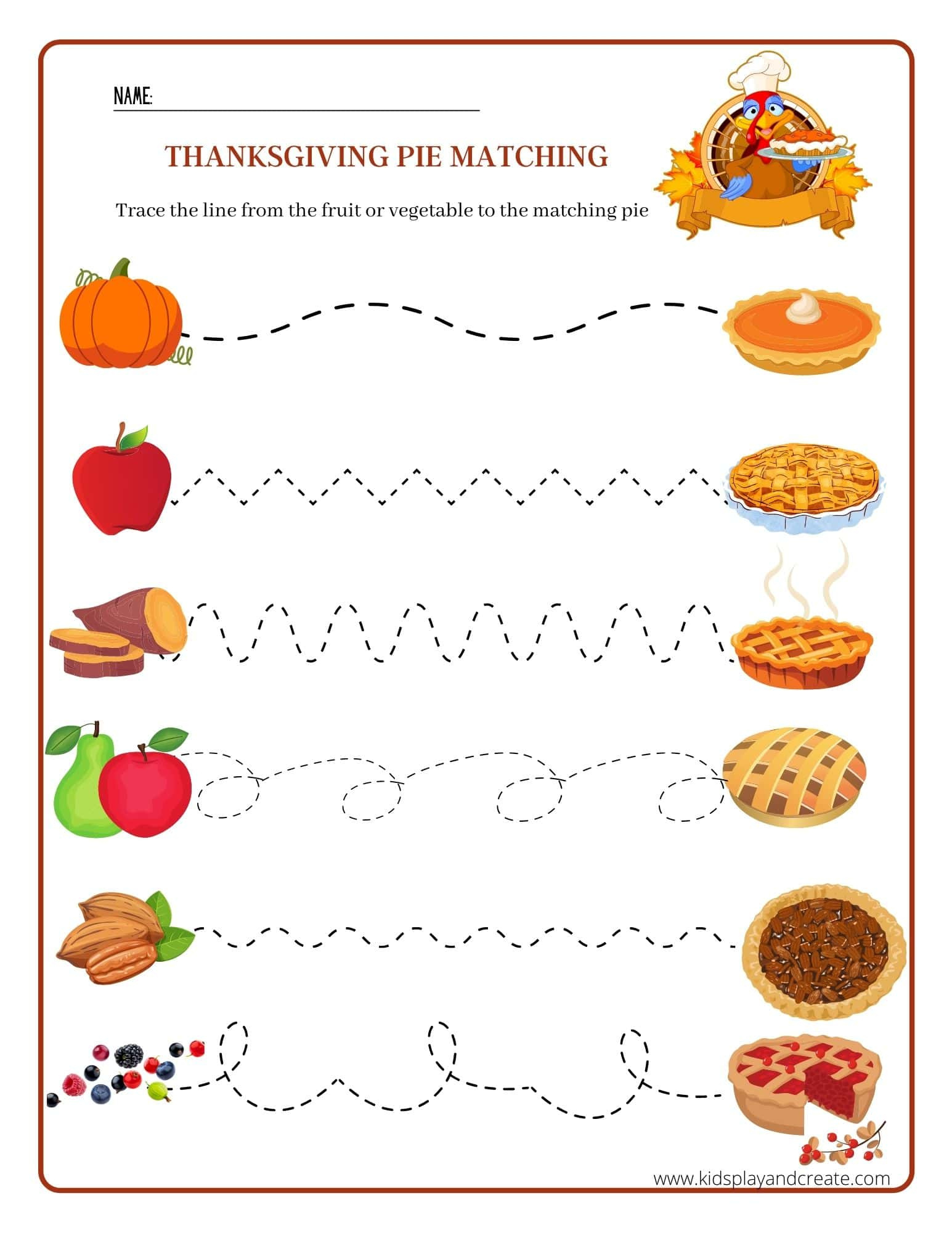 Free Printable Thanksgiving Worksheets For Pre-K - Kids Play And in Preschool Thanksgiving Worksheets Free