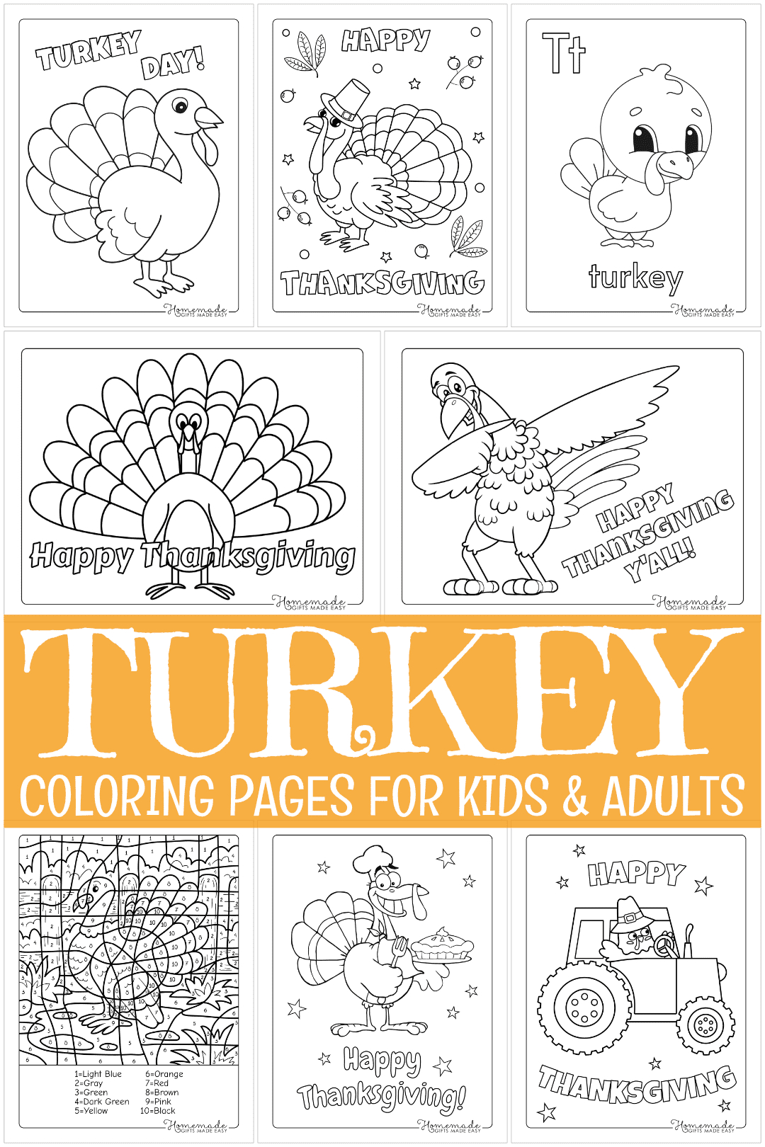 Free Printable Turkey Coloring Pages For Kids pertaining to Free Printable Turkey To Color