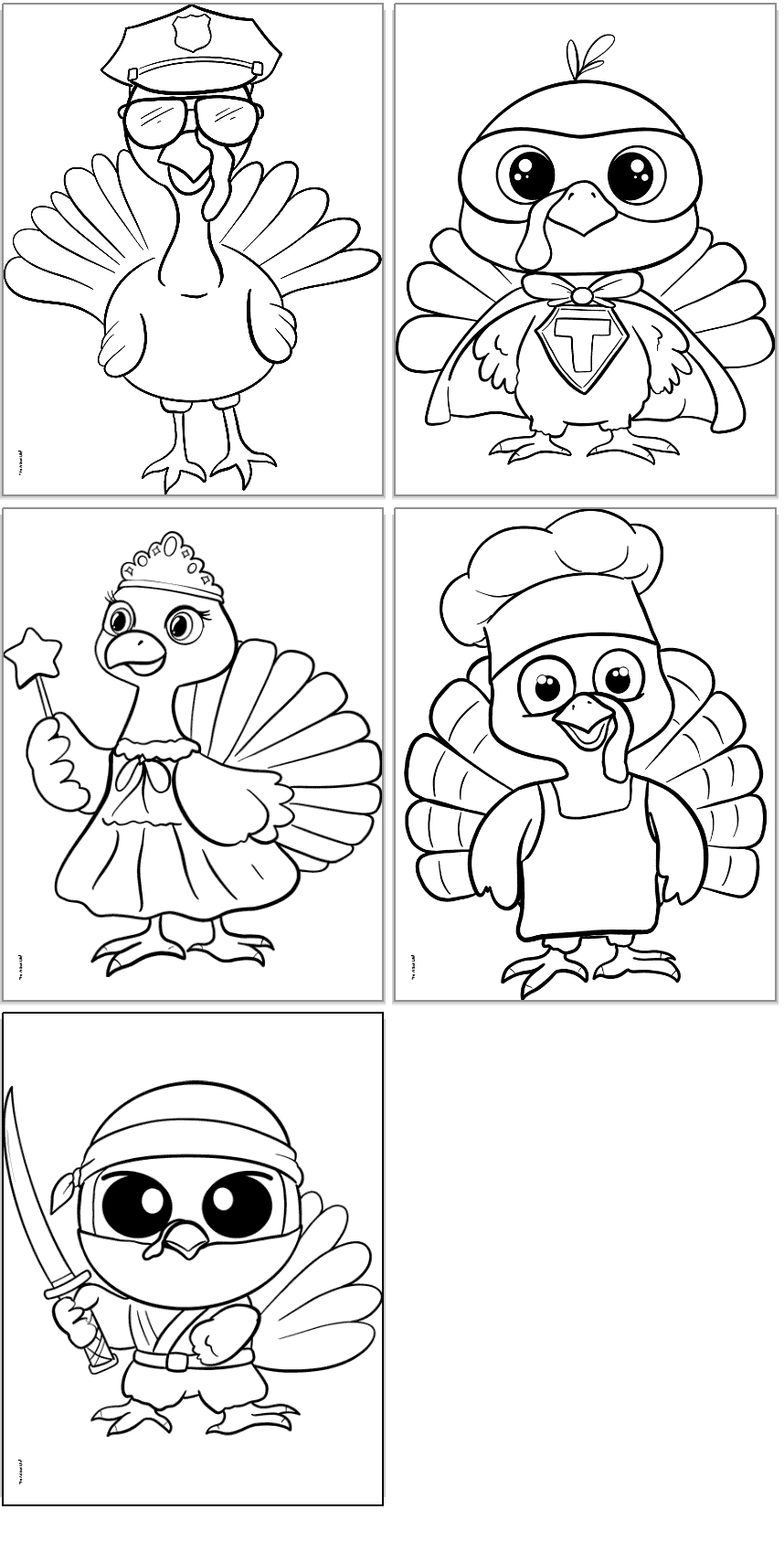 Free Printable Turkey In Disguise Coloring Pages - The Artisan Life within Disguise A Turkey Coloring Page Printable