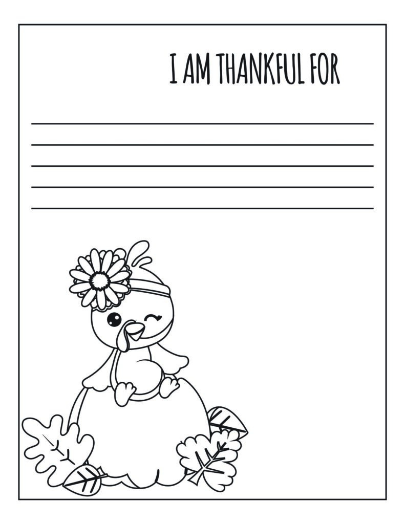 Free Thanksgiving Coloring Pages For Kids: A Fun Craft Activity pertaining to Free Thanksgiving Printables For Kids
