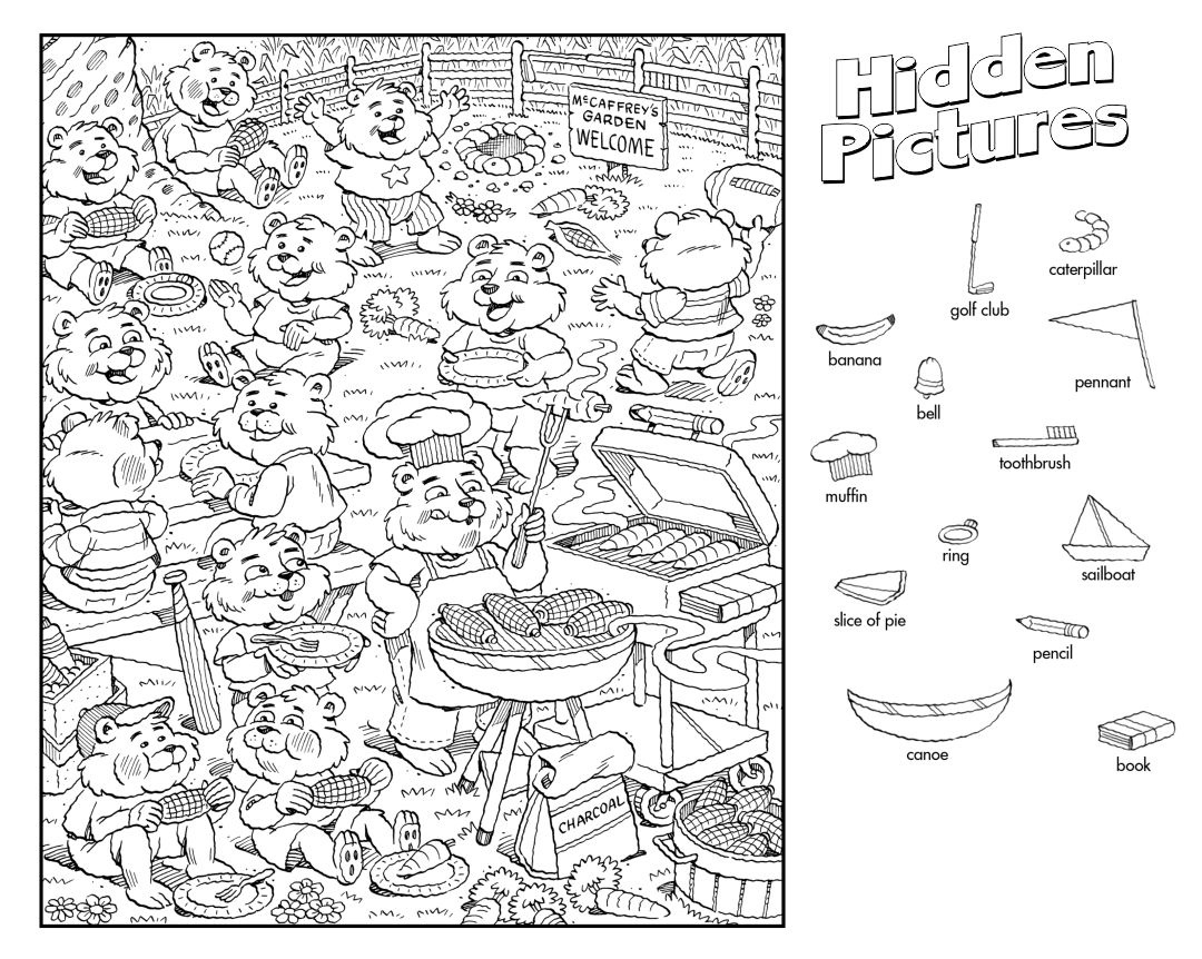 Free Thanksgiving Hidden Picture Worksheet, Download Free with Free Printable Thanksgiving Hidden Pictures Printables