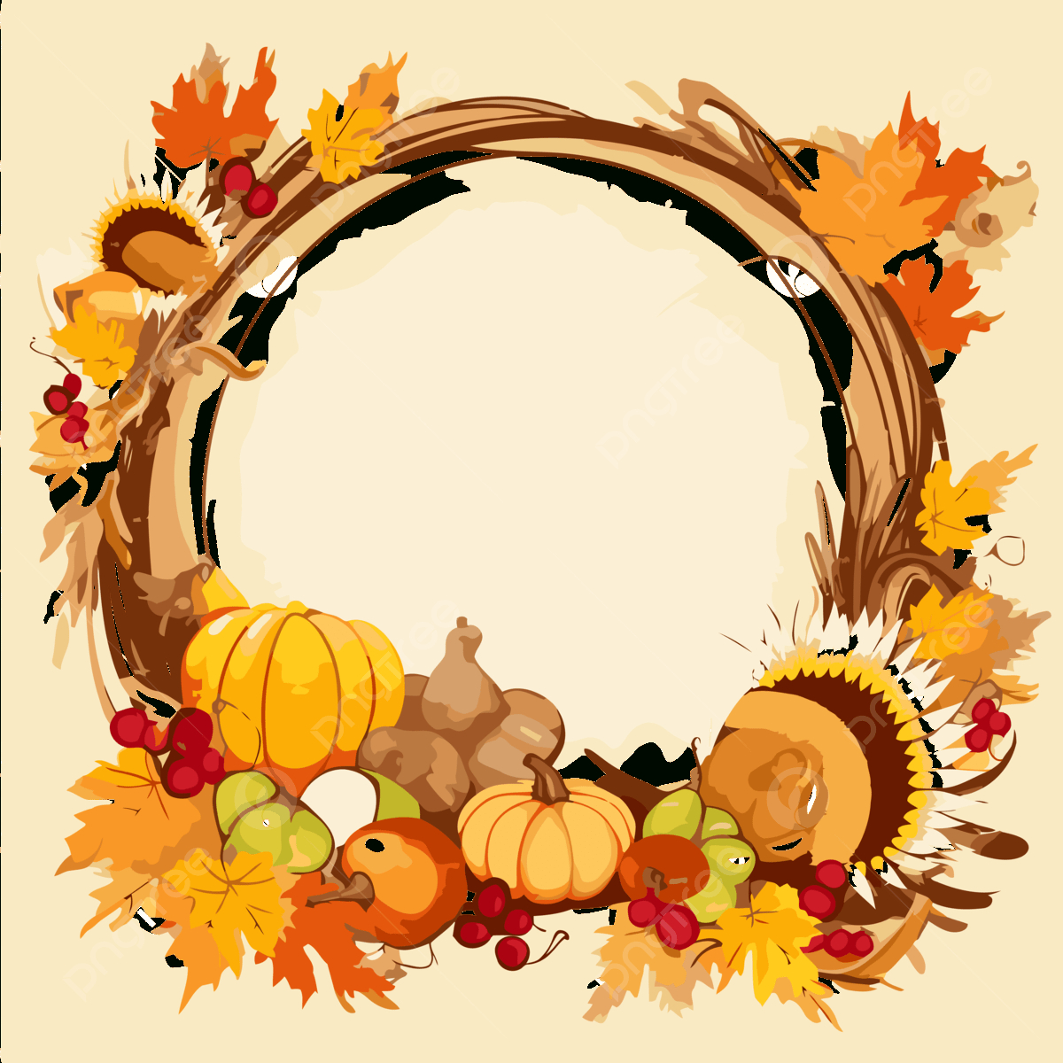 Free Thanksgiving Png Transparent Images Free Download | Vector in Small Thanksgiving Clip Art Free Printable