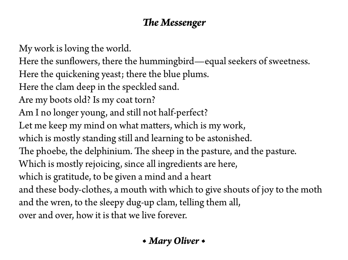 Georgia Heard On X throughout Mary Oliver Thanksgiving Poem