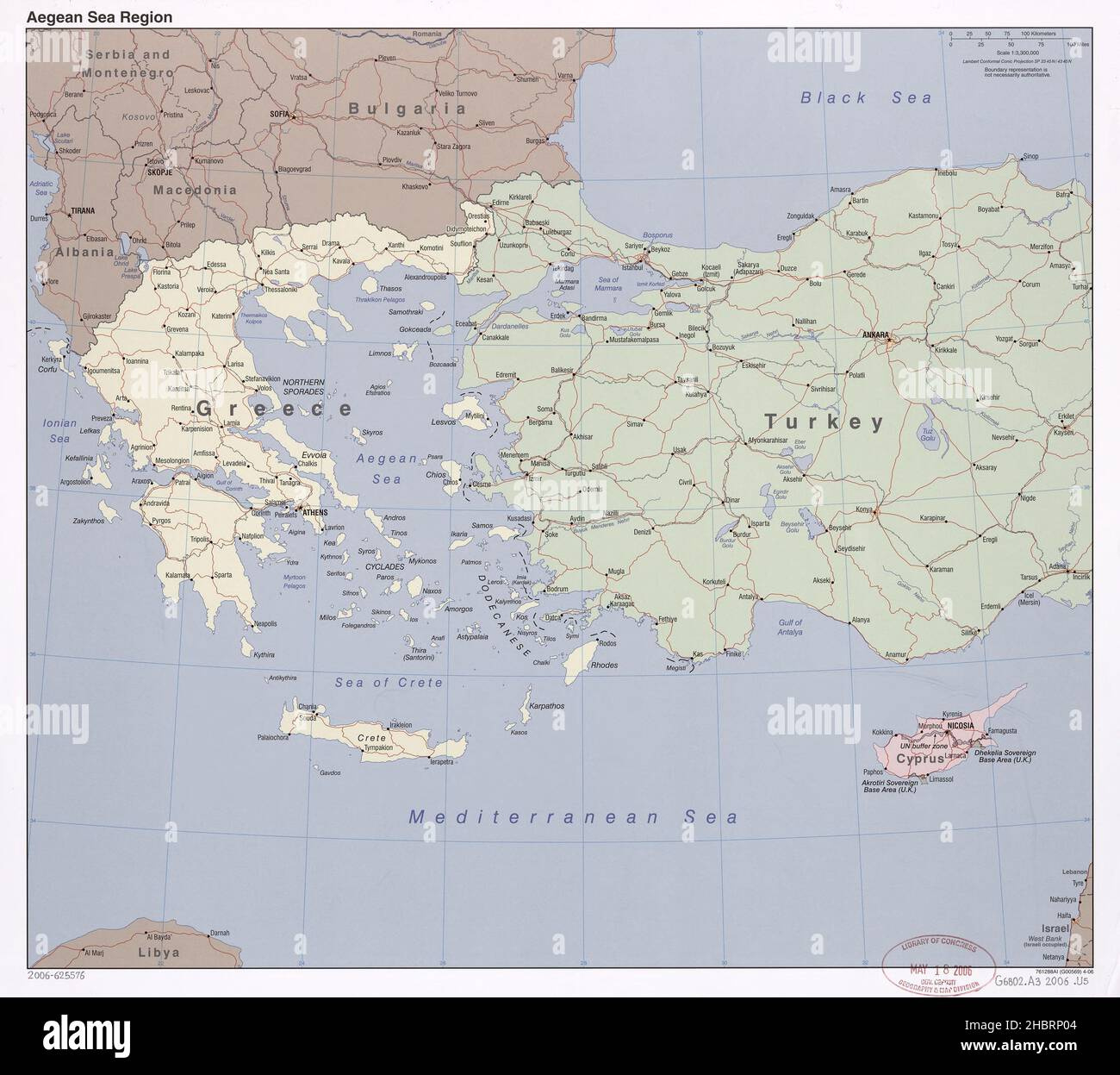 Greece Turkey And Aegean Sea Map Hi-Res Stock Photography And intended for Printable Map Of Greece And Turkey