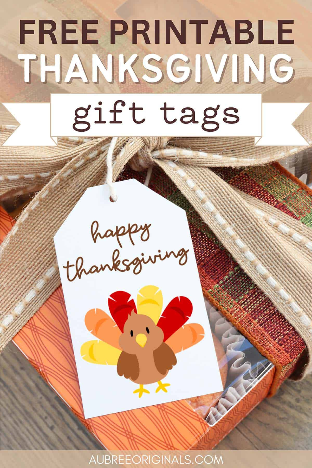 Happy Thanksgiving Gift Tags: 8 Free Printable Tags - Aubree Originals in Happy Thanksgiving Tags Free Printable