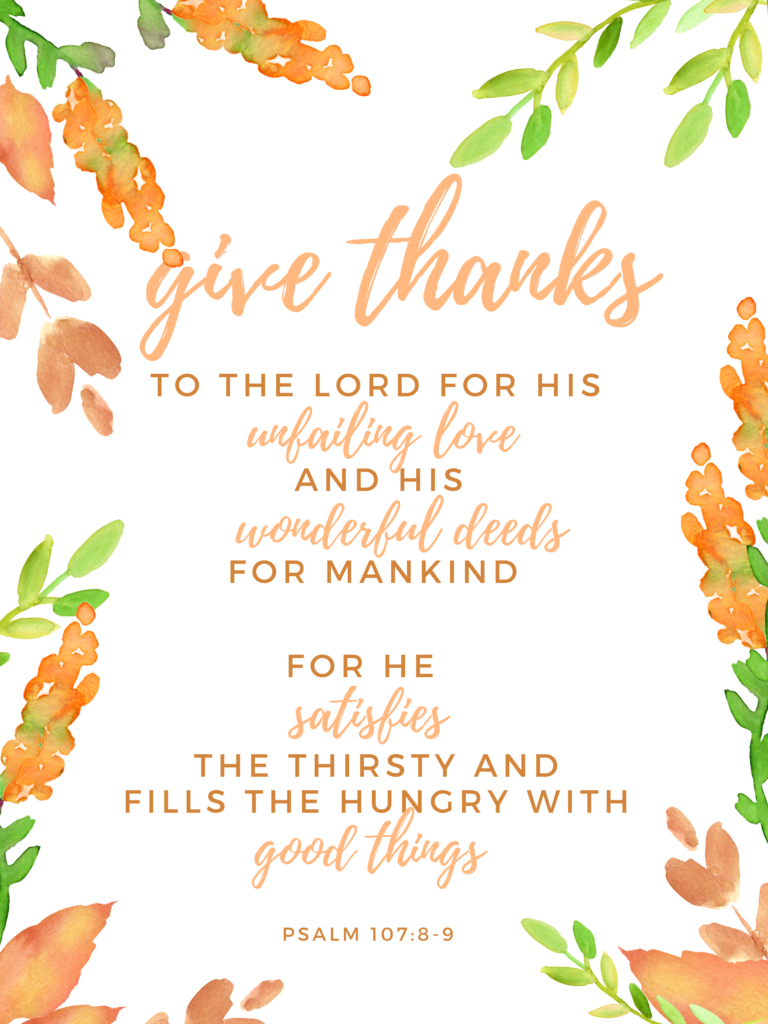 Holiday Rerun: Happy Thanksgiving! Free Scripture Art - The for Thanksgiving Bible Verse Printables