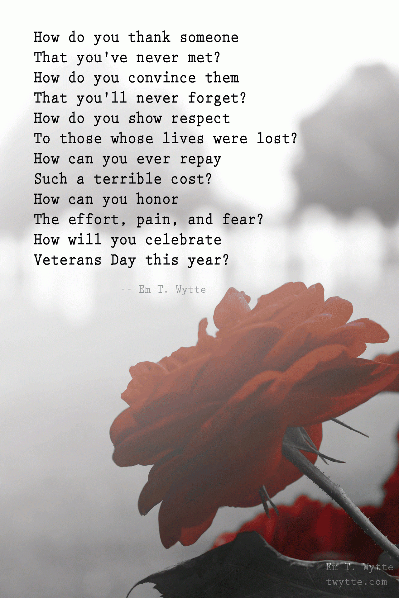 How: A Veterans Day Poem | Twytte pertaining to Veterans Day Readings Poems