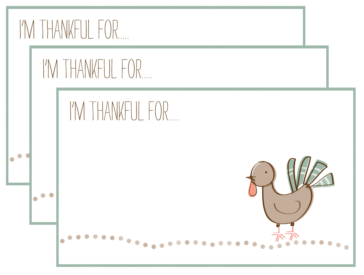 I&amp;#039;M Thankful For….. Free Printables… | with Free Printable I am Thankful For You For Cards