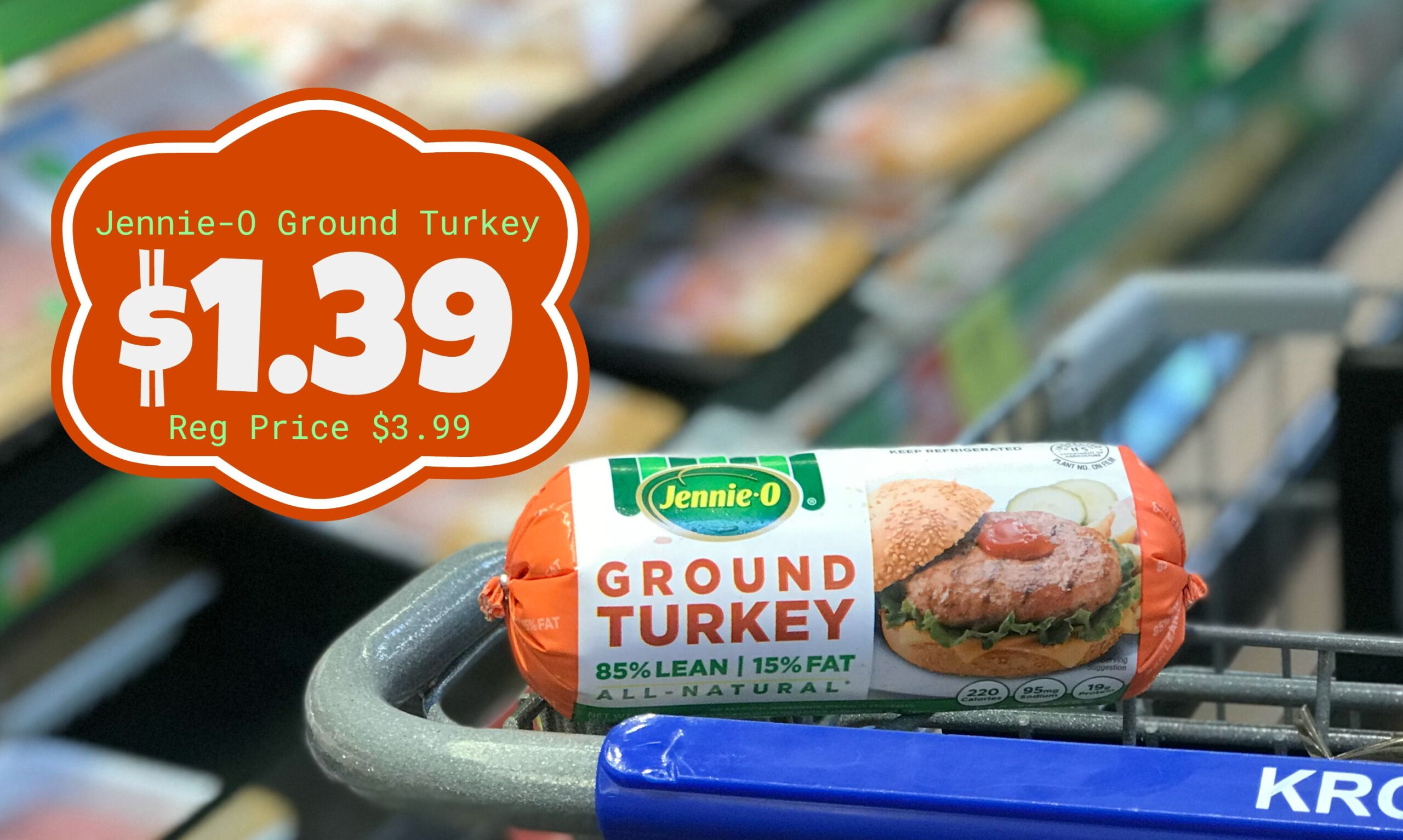 Jennie-O Ground Turkey As Low As $1.39 At Kroger (Reg $3.99 throughout Jennie O Turkey Coupons Printable