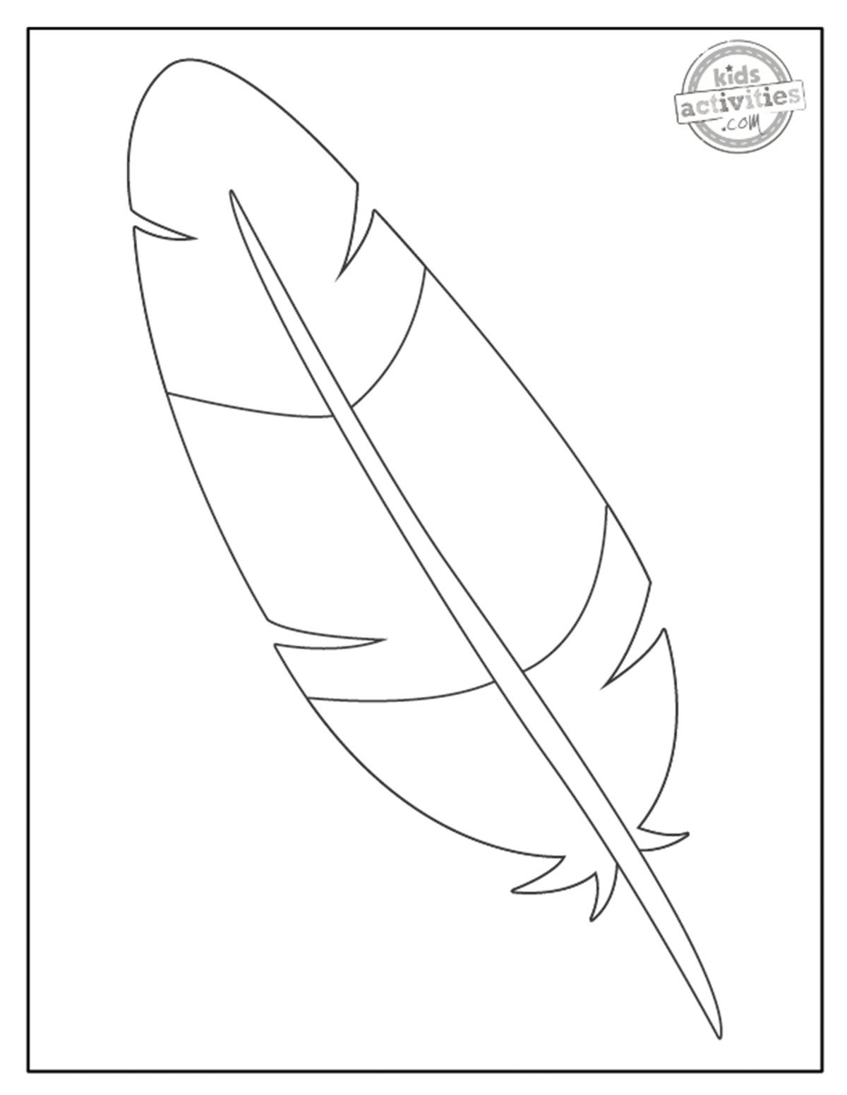 Make Thanksgiving Day Crafts With Turkey Feather Template | Kids within Printable Turkey Feather Template