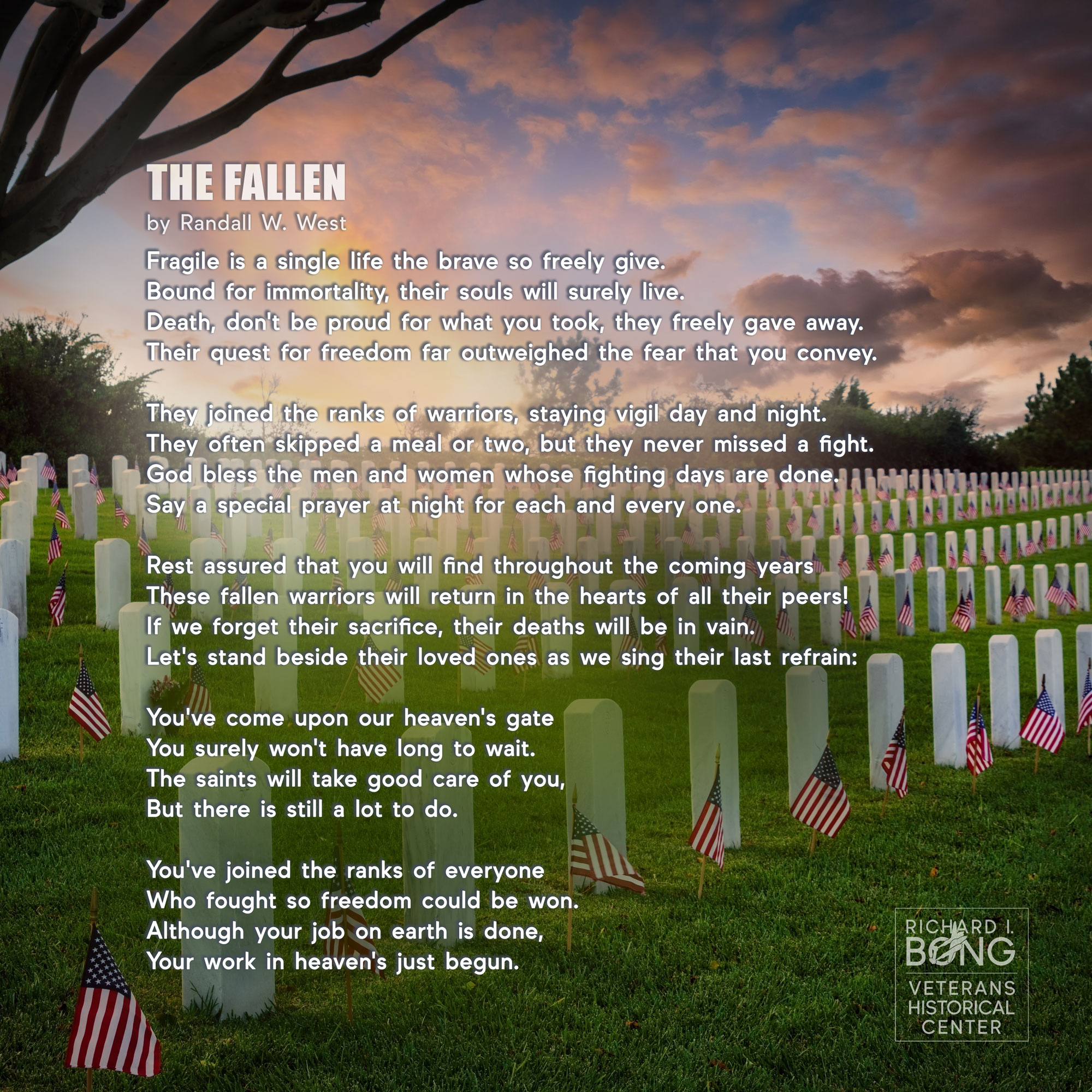 Memorial Day Activities For Everyone - Bong Center inside Veterans Day 2025 Poems