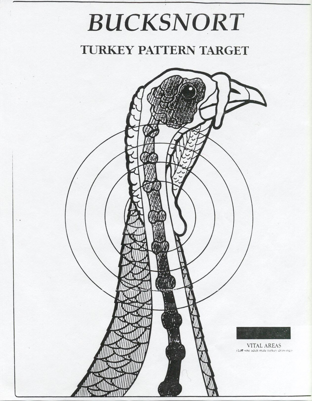 Paper Turkey Targets! - Huntingnet Forums - Worksheets Library inside Free Printable Turkey Targets For Shooting Practice