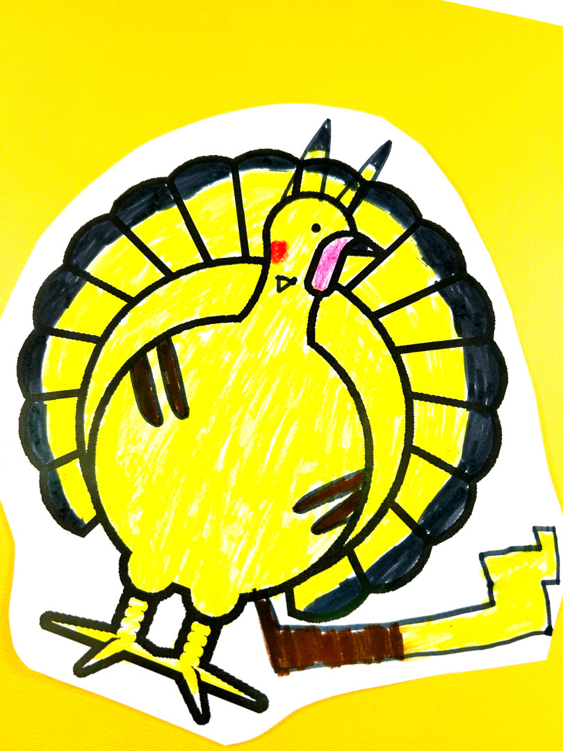 Pikachu Turkey Disguise - Mom. Wife. Busy Life. in Pikachu Turkey Disguise Printable