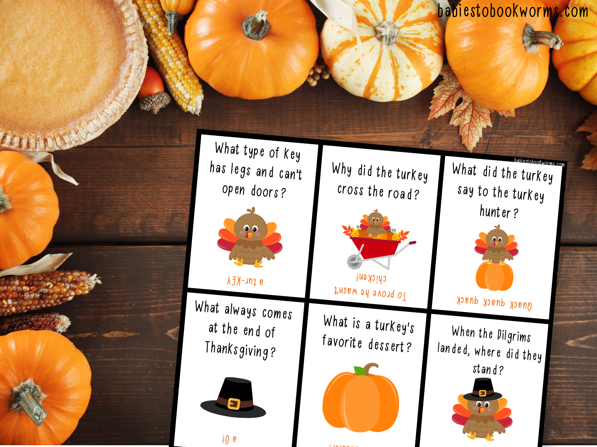 Printable Thanksgiving Jokes For Kids with Thanksgiving Jokes For Kids Printable