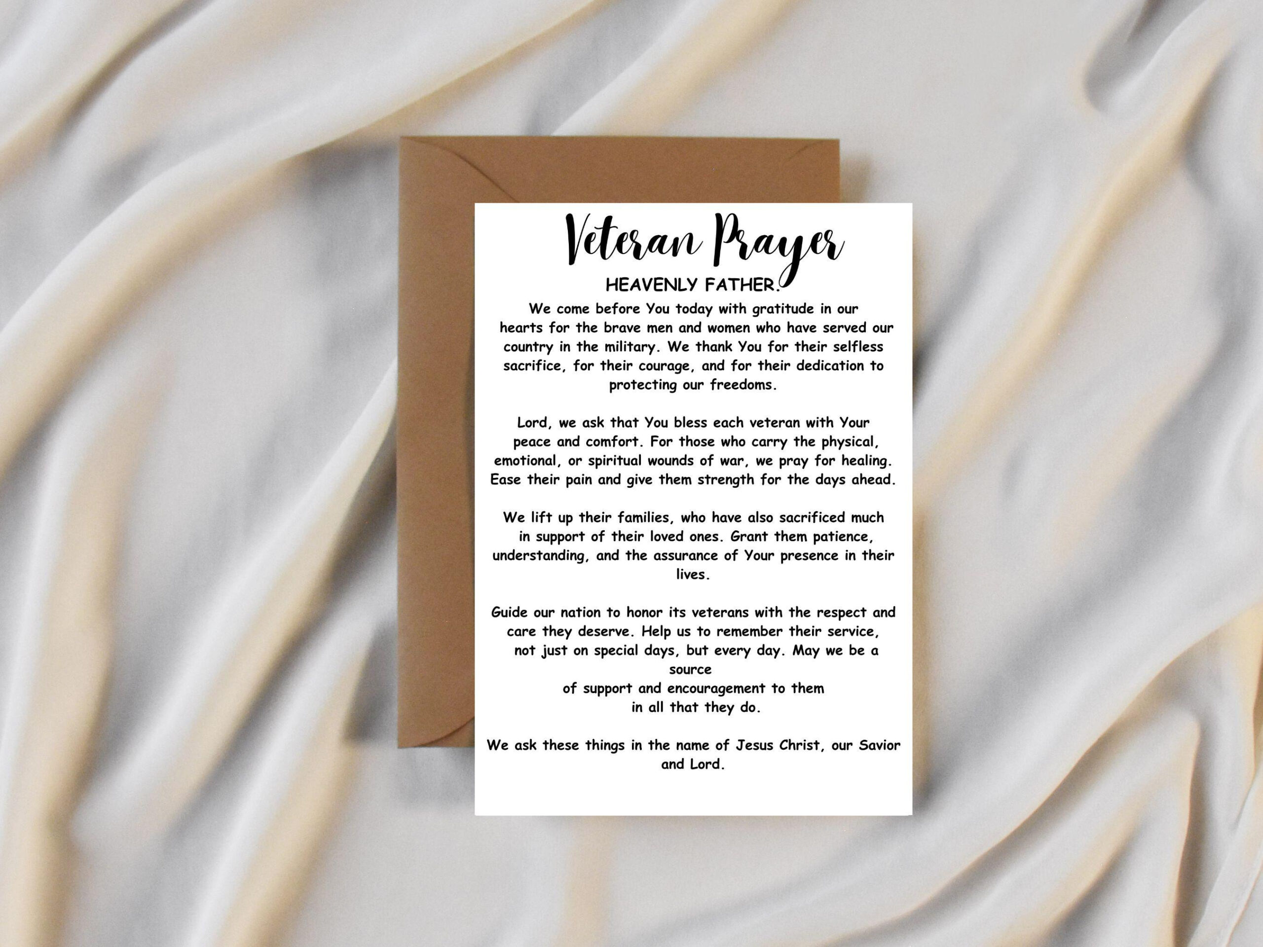 Printable Veteran Prayer Card, A Soldier Prayer Card, Soldier regarding Printable Veterans Day Prayer